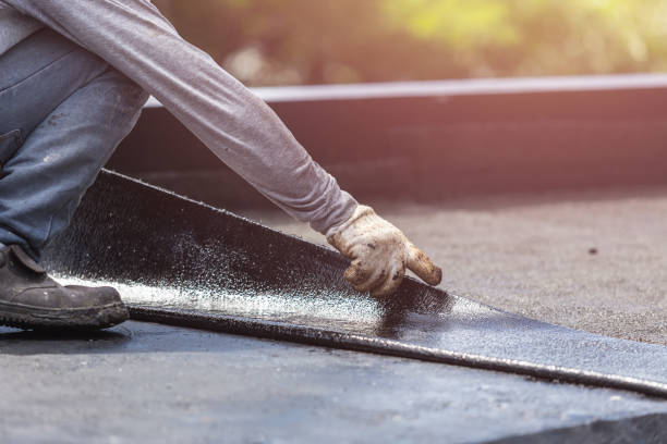 Professional Crawl Space Encapsulation technician working in Lewiston, NY
